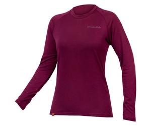 Endura - Women's Baabaa Blend Longsleeve Base Layer - Intimo lana merinos L lilla