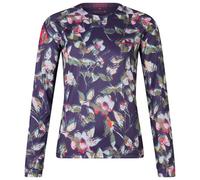 Maglia Endura Floral LTD Printed manica lunga viola donna - L
