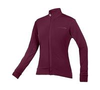 ENDURA Women's Xtract Roubaix Longsleeve Cycling Jersey | Water Repellent | Wicking | Reflective Trim