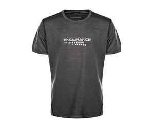 Endurance Drill T-Shirt Black Melange 10 Anni