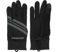 ENDURANCE Guanti unisex Sherman con pratica funzione touch 1001S Black, S