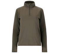 ENDURANCE - Women's Vironic Waffle Melange Loose Fit Midlayer - Pullover in pile 40 marrone