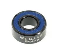 Enduro 686 Llu Bo-ABEC 3-Black Oxide (Radial), 6 x 13 x 5, Cuscinetto Unisex, selon Modèle