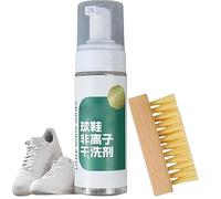 Endyniner Haibus-Active Foam Sneaker Cleaner Set, Rich Foam, Deep Clean, Riduce la deformazione e l'invecchiamento precoce per scarpe, 3 pezzi, Taglia unica