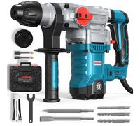 ENEACRO Martello Perforatore 1500W Martello Demolitore 6J SDS Plus Mandrino 4