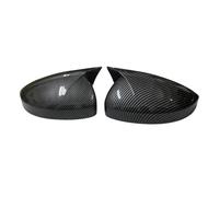 ENEFCKCHRL Tappi specchietto retrovisore Auto Copertura Specchio Retrovisore Retromarcia Laterale per Tiguan MK2 2017-2022 Sinistra Destra Vista Posteriore Specchio Trim Caps Accessori(Carbon Look)