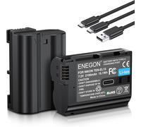 ENEGON EN-EL15/EL15C Batteria Di Ricambio USB-C a Carica Diretta 2100Mah Compati