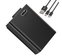 ENEGON EN-EL25 - Batteria per fotocamera da 1600 mAh, con connettore di ricarica diretta di tipo C, per Nikon Z30, Z50, Zfc, per caricabatterie Nikon