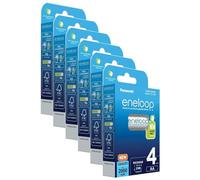 Eneloop - Batteria ricaricabile Ni-MH 2000 mAh, 6 x 4 pezzi