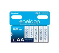 eneloop Batterie Ricaricabili AA (Confezione da 8) 2000 mAh NiMH