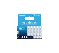 eneloop - Batterie Ricaricabili AAA (Confezione da 8) - 800 mAh NiMH