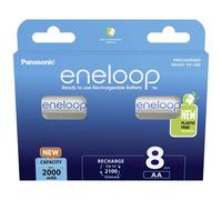eneloop eneloop HR06 Batteria ricaricabile Stilo (AA) NiMH 2000 mAh 1.2 V 8 pz.