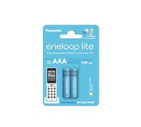 ENELOOP L 2XAAAC - eneloop lite, batteria ricaricabile NiMH, AAA (micro), 550 mAh,