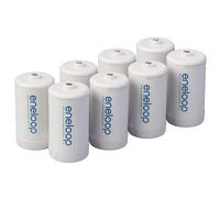 ENELOOP Panasonic BQ-BS1E8SA D dimensioni Adattatori batteria per l'uso con celle a batteria AA ricaricabili Ni-MH 8 Pack