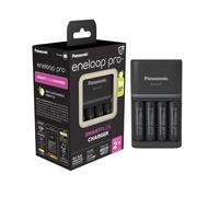 eneloop pro SmartPlus Ladegerät, für 1-4 AA/AAA NI-MH Akkus, 2 Stund (Panasonic)