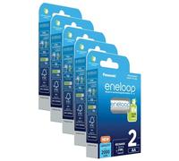 Eneloop - Set di 5 x 2 batterie ricaricabili AA 2000 mAh Ni-MH