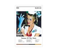 Enema of the State - Poster su tela con album musicale, decorazione artistica da parete, per soggiorno e camera da letto, senza cornice, 30 x 45 cm