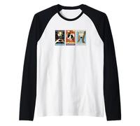 Enemies To Lovers Vintage Retro Tarot Card Line Up Maglia con Maniche Raglan