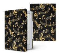 ENEN Case per Kindle Paperwhite Colorsoft 6.8" 7" (Nota musicale d'oro)