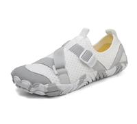 ENEN Scarpe Mare Scoglio Donna Uomo 35-42, Scarpe per Il Mare Donna Uomo Leggero Antiscivolo Traspirante Asciugatura Rapida per Surf Nuoto Spiaggia Alpinismo (42,1218 Bianco)