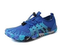 ENEN Scarpe Mare Scoglio Donna Uomo 35-42, Scarpe per Il Mare Donna Uomo Leggero Antiscivolo Traspirante Asciugatura Rapida per Surf Nuoto Spiaggia Alpinismo (36,23F Blu)