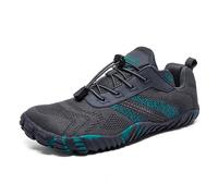 ENEN Scarpe Mare Scoglio Donna Uomo 35-42, Scarpe per Il Mare Donna Uomo Leggero Antiscivolo Traspirante Asciugatura Rapida per Surf Nuoto Spiaggia Alpinismo (40,J015 Grigio Blu)