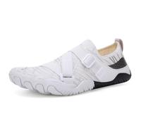 ENEN Scarpe Mare Scoglio Donna Uomo 35-42, Scarpe per Il Mare Donna Uomo Leggero Antiscivolo Traspirante Asciugatura Rapida per Surf Nuoto Spiaggia Alpinismo (37,A026 Bianco)