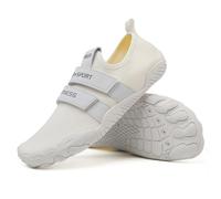 ENEN Scarpe Mare Scoglio Donna Uomo 35-42, Scarpe per Il Mare Donna Uomo Leggero Antiscivolo Traspirante Asciugatura Rapida per Surf Nuoto Spiaggia Alpinismo (36,0076 Bianco)