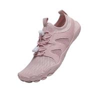 ENEN Scarpe Mare Scoglio Donna Uomo 35-42, Scarpe per Il Mare Donna Uomo Leggero Antiscivolo Traspirante Asciugatura Rapida per Surf Nuoto Spiaggia Alpinismo (40,376 Rosa Chiaro)
