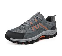 ENEN Scarpe Trekking Uomo Estive, Scarpe Arrampicata Traspirante Outdoor Escursionismo Scarponi da Montagna Leggeri Antiscivolo per Gli Appassionati di Trekking (2029 Grigio,45)