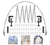 Enenes Arco a Palloncino, Kit Arco Palloncini Riutilizzabile Supporto per Palloncini Ghirlanda Striscia Kit Arco Palloncino Semicerchio, per Feste Compleanno Matrimonio