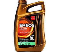 ENEOS HYPER-MULTI 5W-30 - Olio Motore - Engine Oil - per Veicoli Europei, Giapponesi e Coreani - Completamente Sintetico Aumenta L'efficienza del Motore (4 Litri)