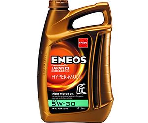 ENEOS HYPER-MULTI 5W-30 - Olio Motore - Engine Oil - per Veicoli Europei, Giapponesi e Coreani - Completamente Sintetico Aumenta L'efficienza del Motore (4 Litri)