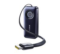 EnerCore Powerbank 20000mAh 67W Ricarica Rapida con cavo 70cm USB C integrato