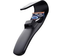 Enerfort - Custodia da viaggio per rasoi da uomo, in silicone, compatibile con rasoio Gillette Mach Fusion Proglide Sensor Excel da uomo, colore nero