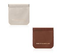 Energather Coin Purse 2pz, Portamonete Piccolo Borsellino in Pelle PU per Donne, Mini porta Monete Da Donna Portamonete Donna Piccolo con Cerniera per Chiavi, Cambio, Auricolari