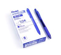 EnerGel X Retractable Gel Rollerball Pen, 1.00mm Tip, Blue Ink, (1 Pack of 12 Pe