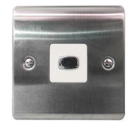 ENERGENIE - MIHO008 - ENERGENIE 1-gang Interruttore Luce, Acciaio Inox