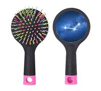 Energetic Beautiful Lucky Stars Salon - Spazzola districante per capelli, base cuscino