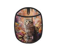 Energetic Cat - Tappetino da forno multifunzione in silicone stampato (confezione da 1/2), adatto per donne e uomini