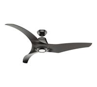 Energetico Ventilatore da Soffitto con Telecomando LED Stingray Dc Nero 152cm [EEK: Inaditato]