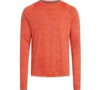 Energetics Ailo LS Maglietta a Maniche Lunghe Senza Collo da Uomo Melange/Red/Red L