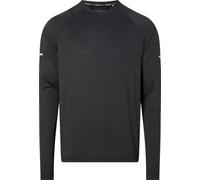 ENERGETICS Ailo Maglietta a Maniche Lunghe Senza Collo Melange/Black/Black L