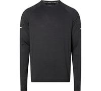 ENERGETICS Ailo Maglietta a Maniche Lunghe Senza Collo Melange/Black/Black S