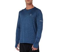 ENERGETICS Ailo Maglietta a Maniche Lunghe Senza Collo Melange/Navy XXL