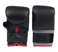 ENERGETICS Punch-Handsch. Basic, Guanti da Box Unisex Adulto, Nero/Grigio/Rosso, M