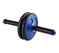 ENERGETICS Unisex AB Roller PRO Attrezzo per Addominali, Unisex, Bauchtrainer AB Roller PRO, Nero/Blu, Taglia Unica