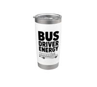 Energia Autista Bus Bicchiere termico in acciaio inox doppia parete