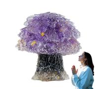 Energia Crystals Stones Decor, Cristalli naturali pietre,Pietre di energia meditazione con forma di acero - Estetica compatta decorazione per la casa lucidata a mano per la sala yoga medita