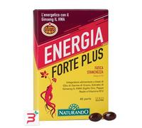 Naturando Energia Forte Plus Integratore Alimentare 40 Perle